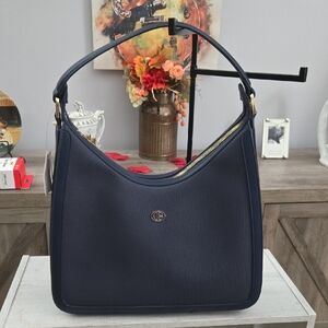 Chic Navy Blue Women's Shoulder Bag